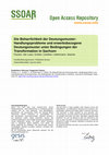 Research paper thumbnail of Die Beharrlichkeit der Deutungsmuster: Handlungsprobleme und erwerbsbezogene Deutungsmuster unter Bedingungen der Transformation in Sachsen