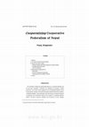 Research paper thumbnail of Cooperatizing Cooperative Federalism of Nepal