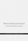 Research paper thumbnail of Differences in Motivations and Academic Achievement