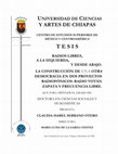 Research paper thumbnail of UNIVERSIDAD DE CIENCIAS Y ARTES DE CHIAPAS