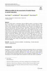 Research paper thumbnail of Different profiles for the assessment of student theses in teacher education