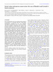 Research paper thumbnail of Social values and species conservation: the case of Baudin's and Carnaby's black-cockatoos