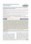 Research paper thumbnail of Epidemiology, Structure and Disease Burden of SARS-CoV-2 in Different States of India Using SWOT Analysis