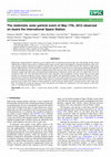 Research paper thumbnail of The relativistic solar particle event of May 17th, 2012 observed on board the International Space Station