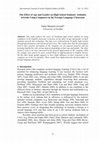 Research paper thumbnail of The Effect of Age and Gender on High School Students ' Attitudes towards Using Computers in the Foreign Language Classroom