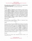 Research paper thumbnail of De los medios masivos a las plataformas de comunicación en red. Apuntes sobre las concepciones de la categoría usos