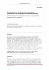 Research paper thumbnail of Gestión documental, de la información y del conocimiento en los escenarios ciberperiodísticos