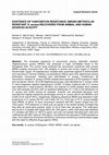 Research paper thumbnail of EXISTENCE OF VANCOMYCIN RESISTANCE AMONG METHICILLIN RESISTANT S. aureus RECOVERED FROM ANIMAL AND HUMAN SOURCES IN EGYPT