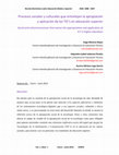 Research paper thumbnail of Procesos sociales y culturales que entretejen la apropiación y aplicación de las TIC’s en educación superior