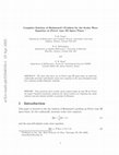 Research paper thumbnail of Complete Solution of Hadamard Problem for the Scalar Wave Equation