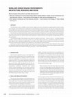 Research paper thumbnail of Rural and Urban Healing Environments:  Architecture, Resilience and Reuse