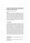 Research paper thumbnail of Creating more credible and persuasive recommender systems: The influence of source characteristics on recommender systems evaluations