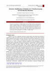 Research paper thumbnail of Structure Modification of Quinine on C-9 Hydroxyl Group via Esteriﬁcation Reaction