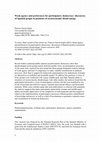 Research paper thumbnail of Weak agency and preferences for participatory democracy: discourses of Spanish people in positions of socioeconomic disadvantage