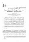 Research paper thumbnail of Speak Global, Sell Local? Digital Linguistic Landscape of Local Small Businesses in the Social Media