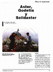 Research paper thumbnail of Aster, Godetia y Solidaster