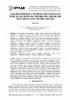 Research paper thumbnail of Analisis Beberapa Teorema Ketunggalan Titik Tetap DI Ruang Metrik Multiplikatif (Multiplicative Metric Spaces)