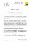 Research paper thumbnail of Call for papers! Melammu conference: Clash of Civilizations? Sedentary and non-sedentary populations