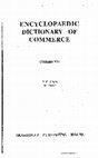 Research paper thumbnail of Encyclopaedic Dictionary of Commerce - Volume 6