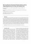 Research paper thumbnail of Bioremediation Potential of Native Hydrocarbons Degrading Bacteria in Crude Oil Polluted Soil