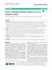 Research paper thumbnail of GLUE: a flexible software system for virus sequence data