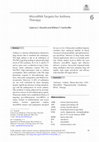 Research paper thumbnail of MicroRNA Targets for Asthma Therapy