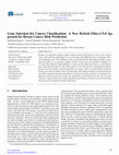 Research paper thumbnail of Gene Selection for Cancer Classification: A New Hybrid Filter-C5.0 Approach for Breast Cancer Risk Prediction