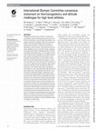 Research paper thumbnail of International Olympic Committee consensus statement on thermoregulatory and altitude challenges for high-level athletes