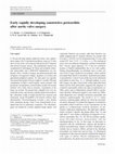 Research paper thumbnail of Early rapidly developing constrictive pericarditis after aortic valve surgery