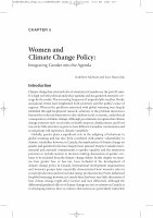 Research paper thumbnail of Women and Climate Change Policy: Integrating Gender into the Agenda