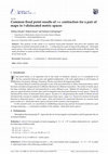 Research paper thumbnail of Common fixed point results of s-α contraction for a pair of maps in b-dislocated metric spaces