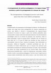 Research paper thumbnail of A (re)organização de práticas pedagógicas e do espaço/tempo escolares a partir do protagonismo de crianças do campo