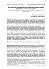 Research paper thumbnail of Metodologias Do Ensino De Ciências Nos Anos Finais Do Ensino Fundamental Em Escola Do Campo