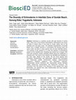 Research paper thumbnail of Diversity of Echinoderms in Intertidal Zone of Sundak Beach, Gunung Kidul, Yogyakarta, Indonesia