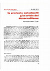 Research paper thumbnail of La Protesta Estudiantil Y La Crisis Del Desarrollismo