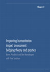 Research paper thumbnail of Improving humanitarian impact assessment: bridging theory and practice