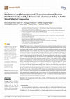 Research paper thumbnail of Mechanical and Microstructural Characterization of Friction Stir Welded SiC and B4C Reinforced Aluminium Alloy AA6061 Metal Matrix Composites