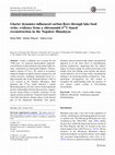 Research paper thumbnail of Glacier dynamics influenced carbon flows through lake food webs: evidence from a chironomid δ13C-based reconstruction in the Nepalese Himalayas