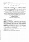 Research paper thumbnail of The impact of Training Rational-Emotive-Behavior Therapy on Mental Health of Women Prisoners