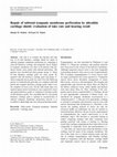 Research paper thumbnail of Repair of subtotal tympanic membrane perforation by ultrathin cartilage shield: evaluation of take rate and hearing result