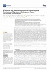 Research paper thumbnail of A Physical and Behavioral Barrier for Enhancing Fish Downstream Migration at Hydropower Dams: The Flexible FishProtector