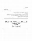 Research paper thumbnail of SPLAT-VO -- A VO-enabled Spectral Analysis Tool