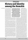 Research paper thumbnail of History and Identity among the Hemshin