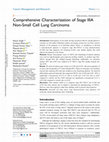 Research paper thumbnail of <p>Comprehensive Characterization of Stage IIIA Non-Small Cell Lung Carcinoma</p>