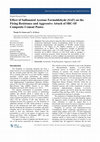 Research paper thumbnail of Effect of Sulfonated Acetone Formaldehyde (SAF) on the Firing Resistance and Aggressive Attach of SRC-SF Composite Cement Pastes