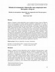 Research paper thumbnail of Métodos de treinamento e hipertrofia: uma comparação entre Rest-pause e Drop-set Métodos de entrenamiento e hipertrofia: una comparación entre Descanso-pausa y Drop-set