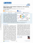 Research paper thumbnail of Highly Selective Indole Oxidation Catalyzed by a Mn-Containing Artificial Mini-Enzyme