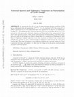 Research paper thumbnail of Universal Spectra and Tijdeman's Conjecture on Factorization of Cyclic Groups