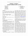 Research paper thumbnail of Ambienti 'mimetici': varcare il confine tra off- e on-line