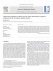 Research paper thumbnail of Capital-based regulation, portfolio risk and capital determination: Empirical evidence from the US property–liability insurers